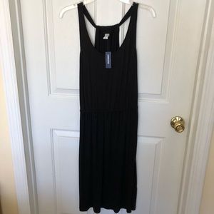 Black summer dress.